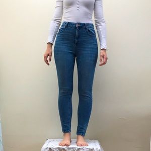Zara high-rise jeans